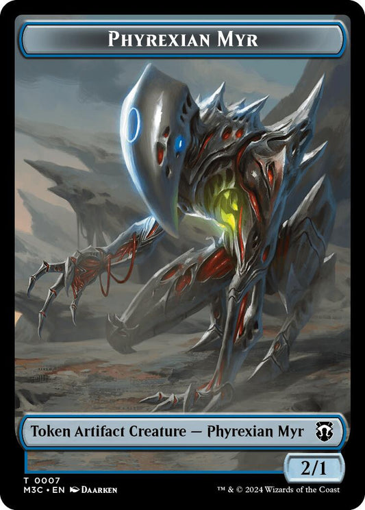 Phyrexian Myr // Servo Double-Sided Token