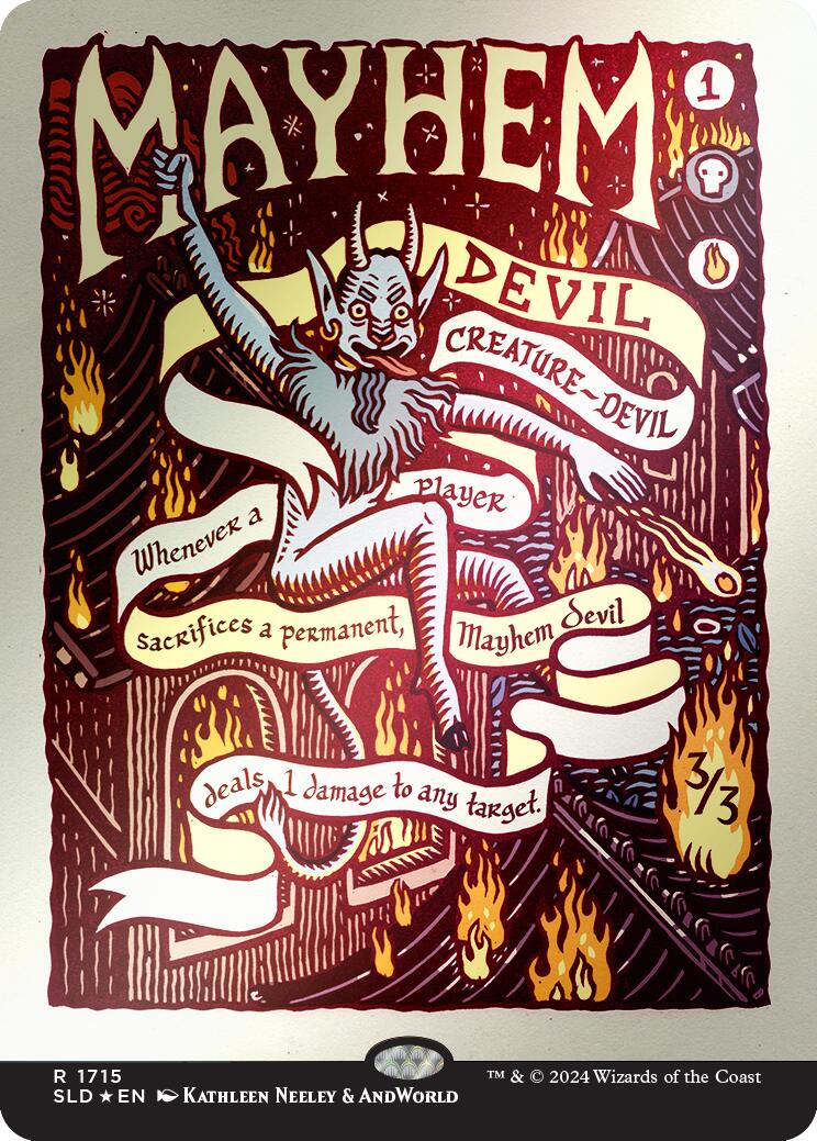 Mayhem Devil (Rainbow Foil) [SLD - 1715]