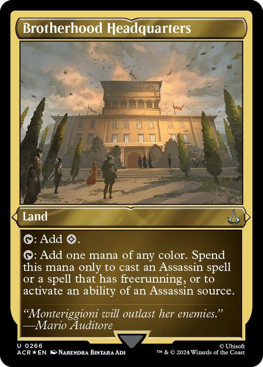 Brotherhood Headquarters (Foil Etched) [ACR - 266]