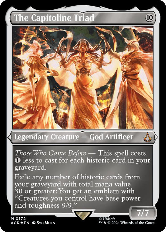 The Capitoline Triad (Foil Etched) [ACR - 172]