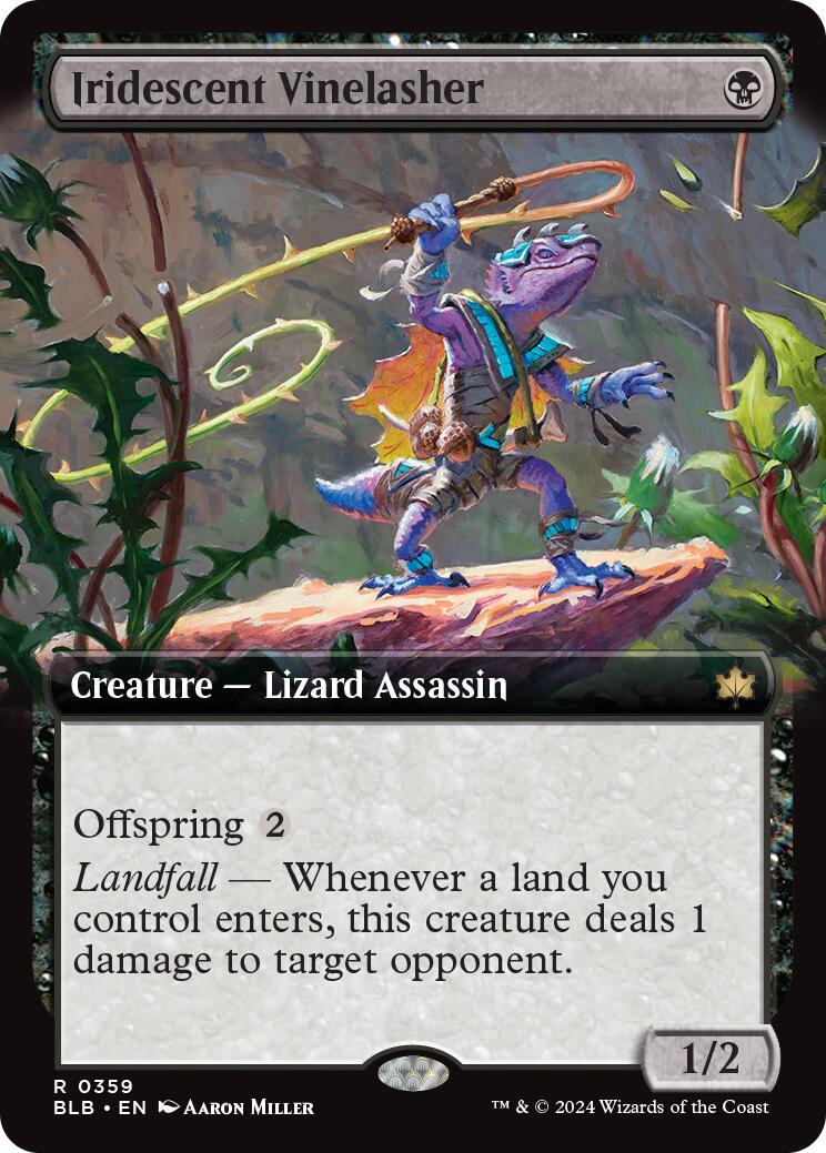 Iridescent Vinelasher (Extended Art) [BLB - 359]