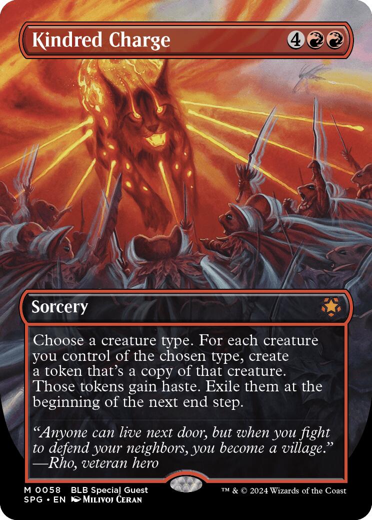 Kindred Charge (Borderless) [SPG - 58]