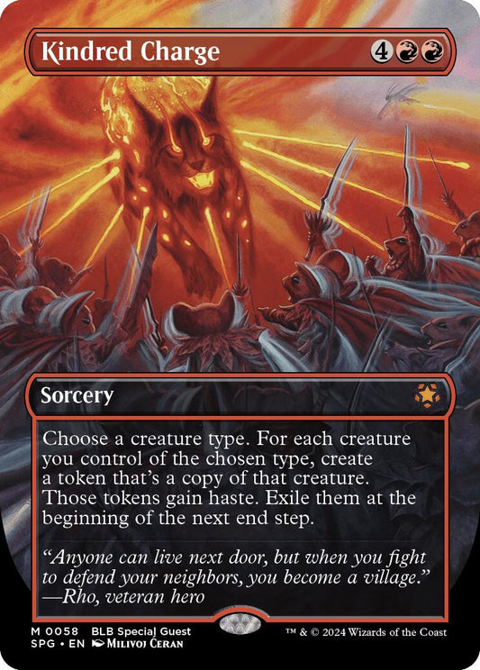 Kindred Charge (Borderless) [SPG - 58]
