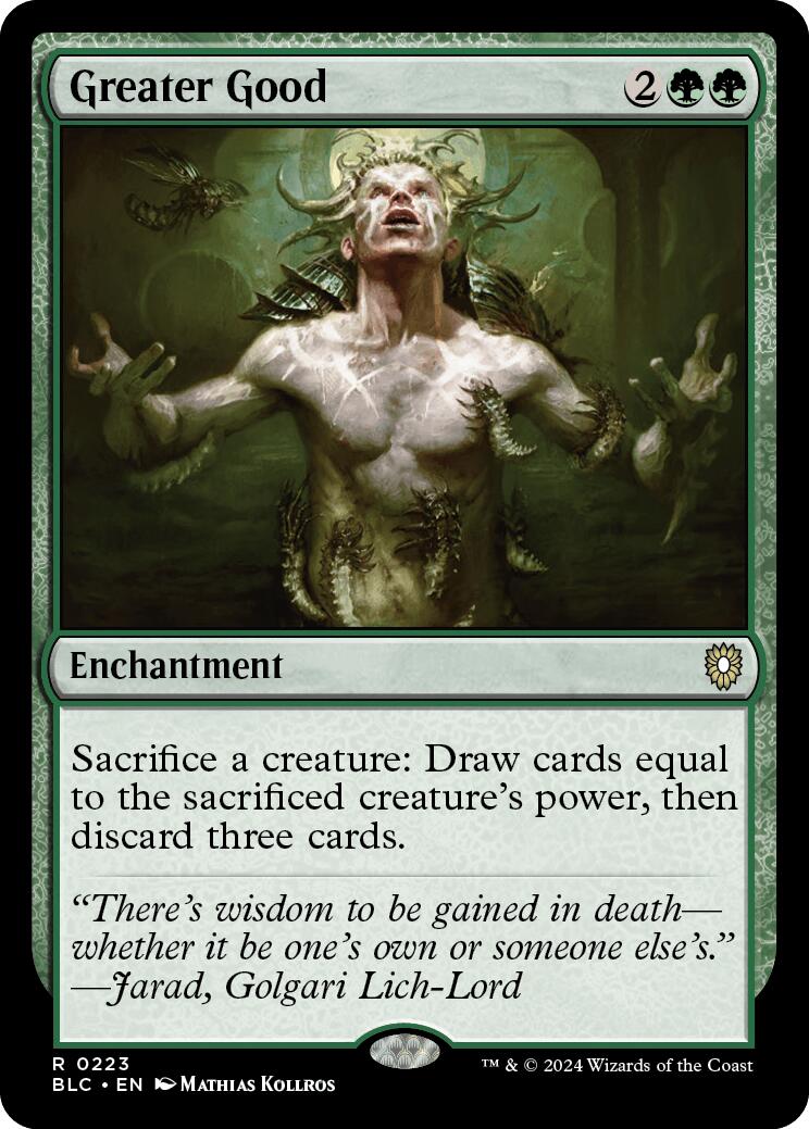 Greater Good [BLC - 223]