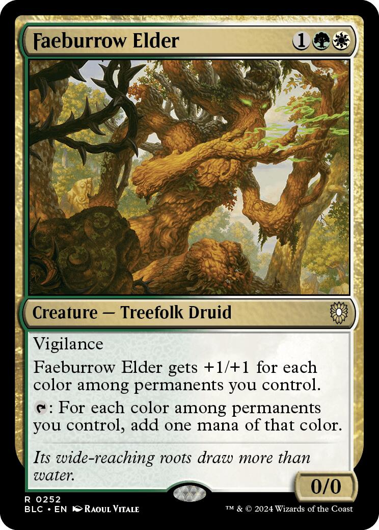 Faeburrow Elder [BLC - 252]