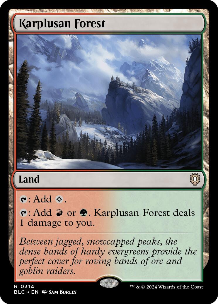 Karplusan Forest [BLC - 314]