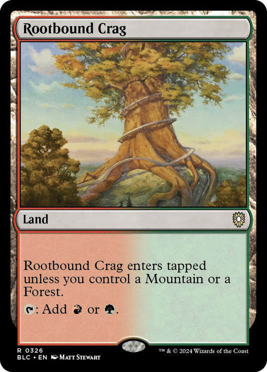 Rootbound Crag [BLC - 326]