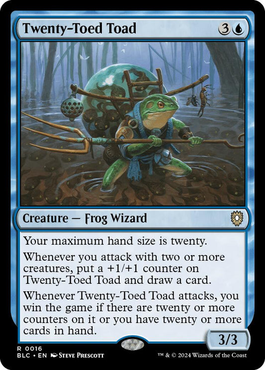 Twenty-Toed Toad [BLC - 16]
