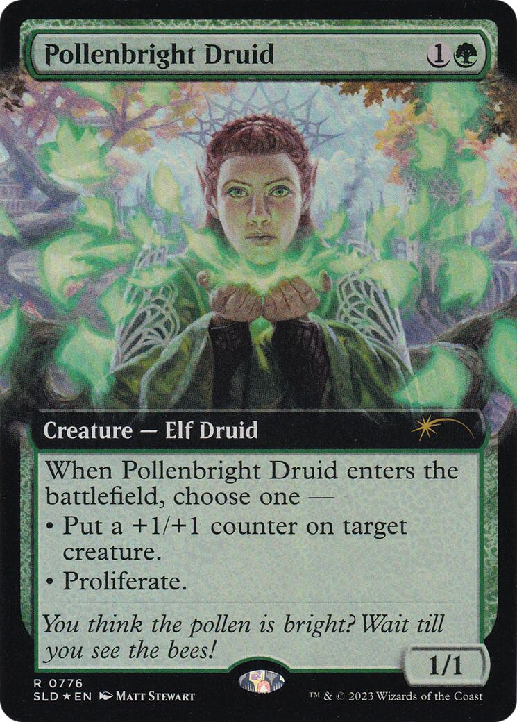 Pollenbright Druid (Extended Art) [SLD - 776]