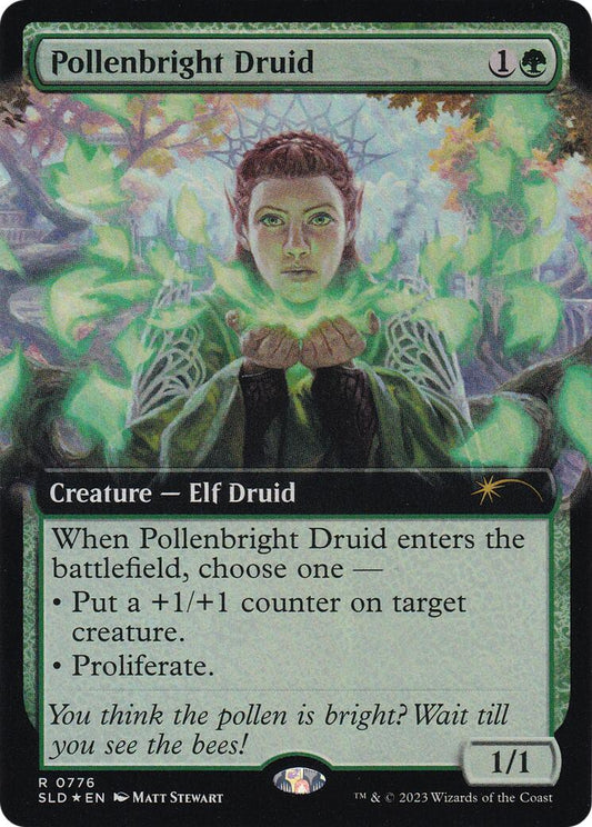 Pollenbright Druid (Extended Art) [SLD - 776]