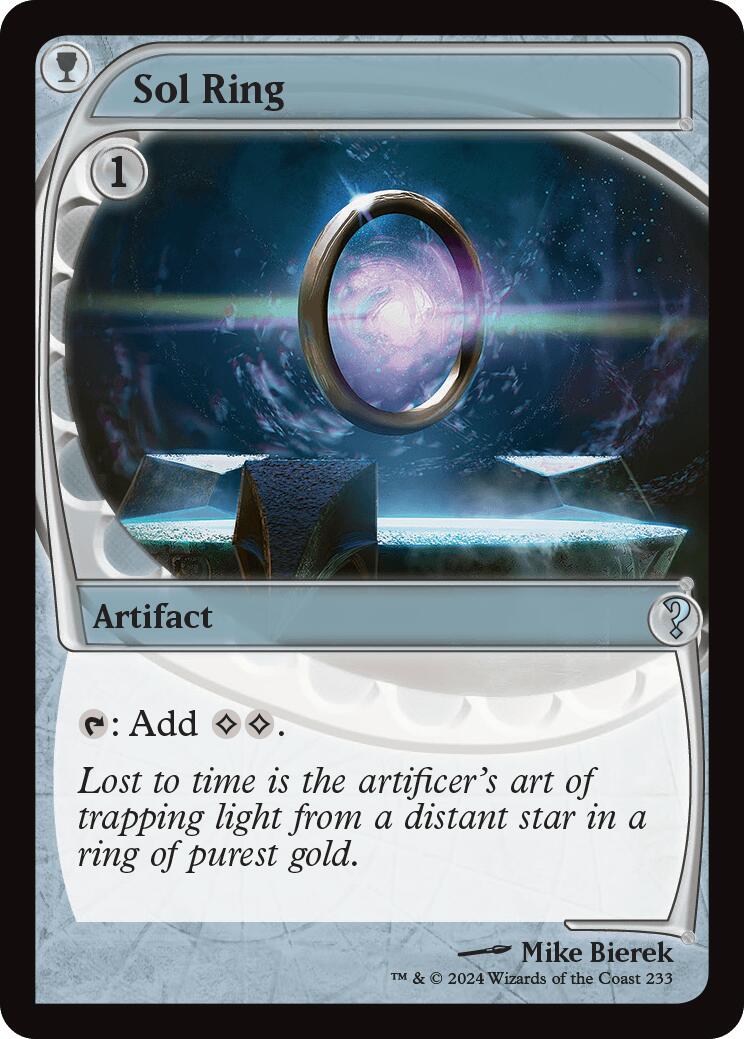 Sol Ring (Future Sight) [MB2 - 233]