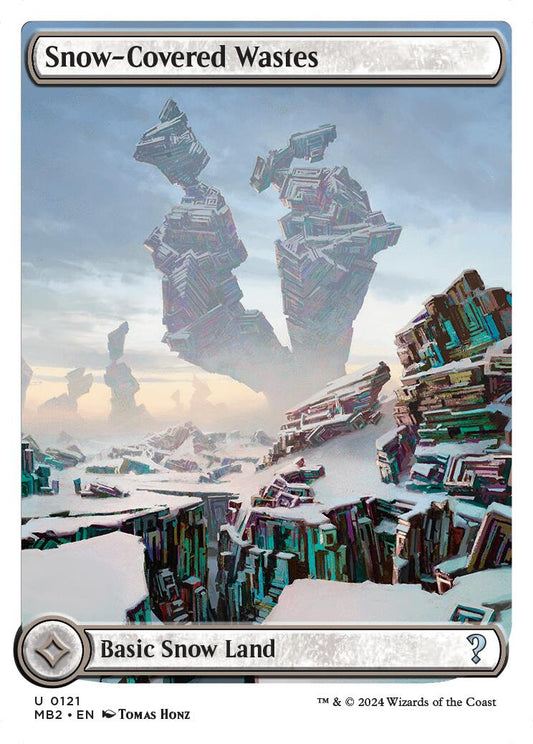 Snow-Covered Wastes (White Border) [MB2 - 121]