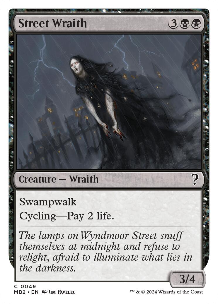 Street Wraith (White Border) [MB2 - 49]