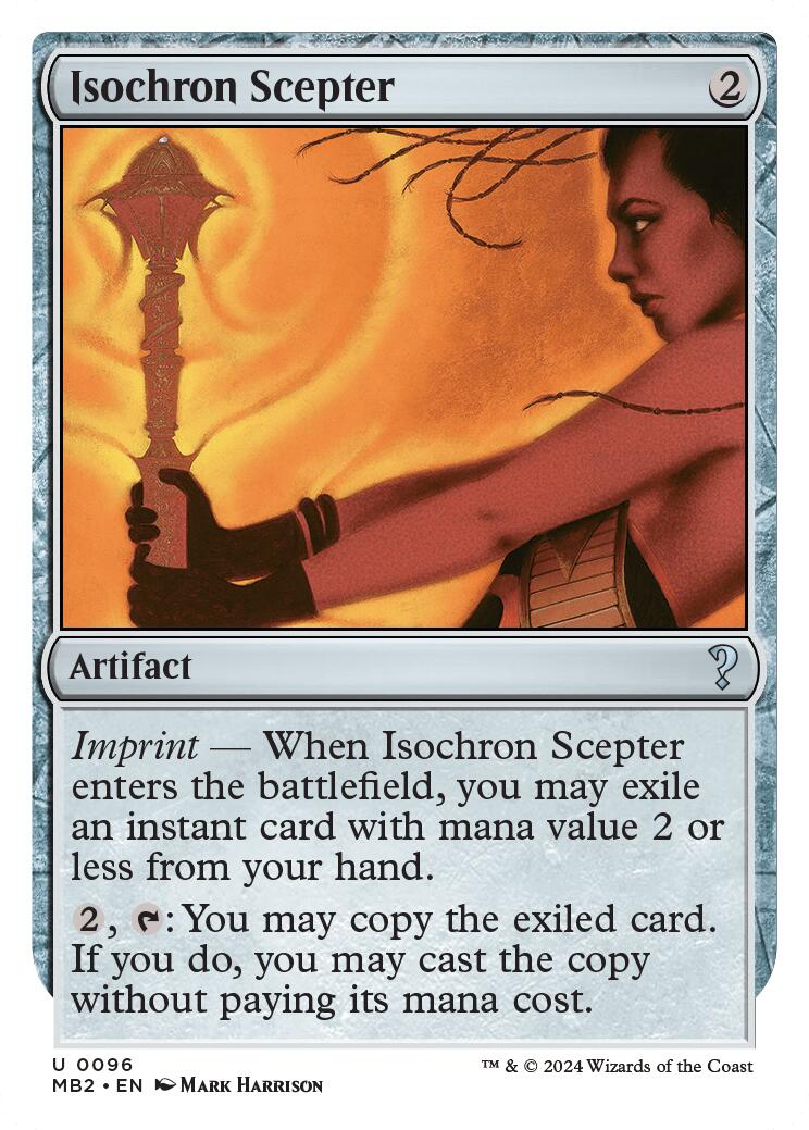 Isochron Scepter (White Border) [MB2 - 96]