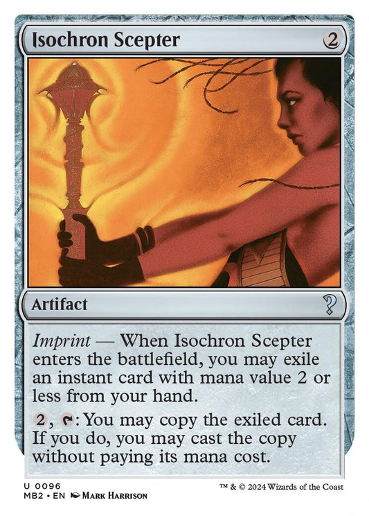 Isochron Scepter (White Border) [MB2 - 96]