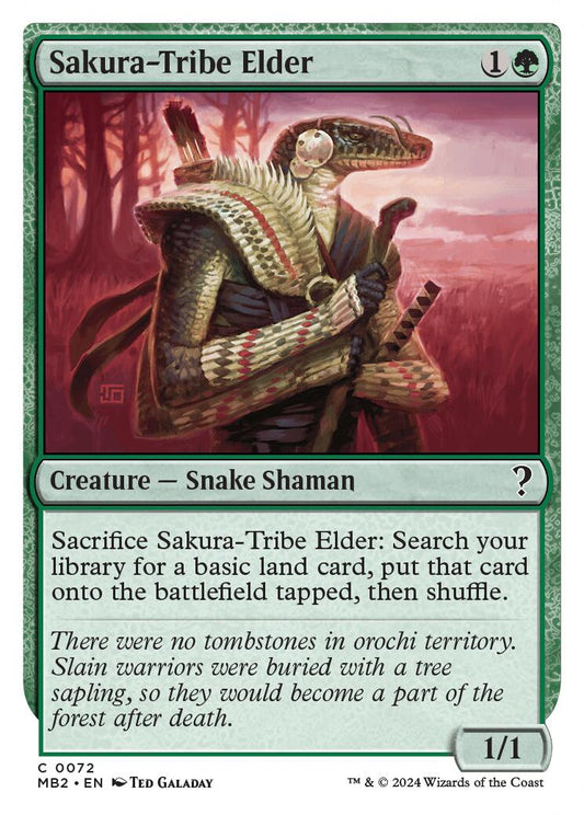 Sakura-Tribe Elder (White Border) [MB2 - 72]