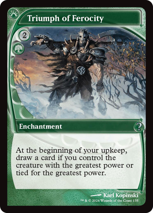 Triumph of Ferocity (Future Sight) [MB2 - 135]