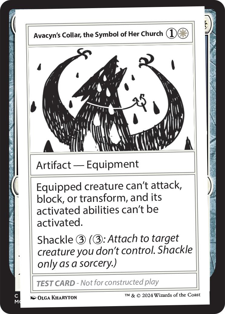 Avacyn's Collar, the Symbol of Her Church [MB2PC - N/A]