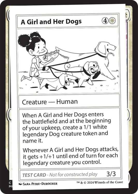 A Girl and Her Dogs [MB2PC - N/A]
