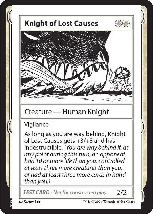 Knight of Lost Causes [MB2PC - N/A]