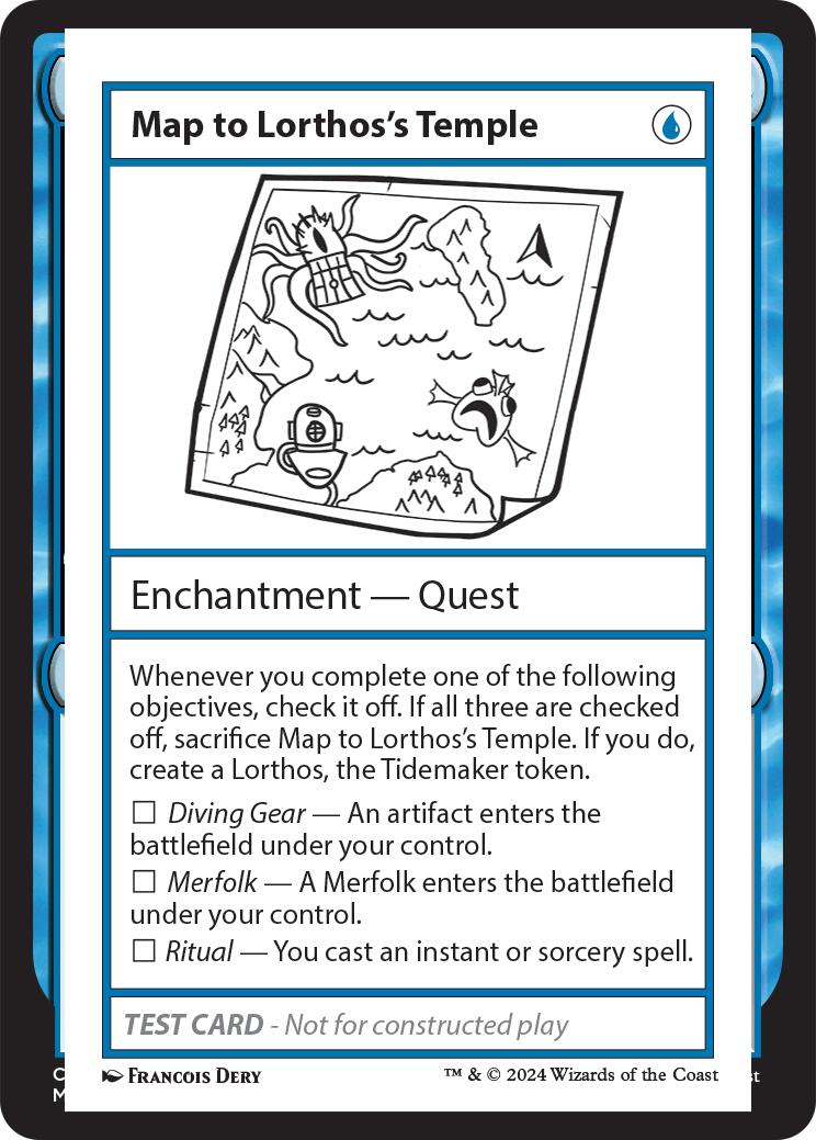 Map to Lorthos's Temple [MB2PC - N/A]