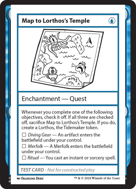 Map to Lorthos's Temple [MB2PC - N/A]