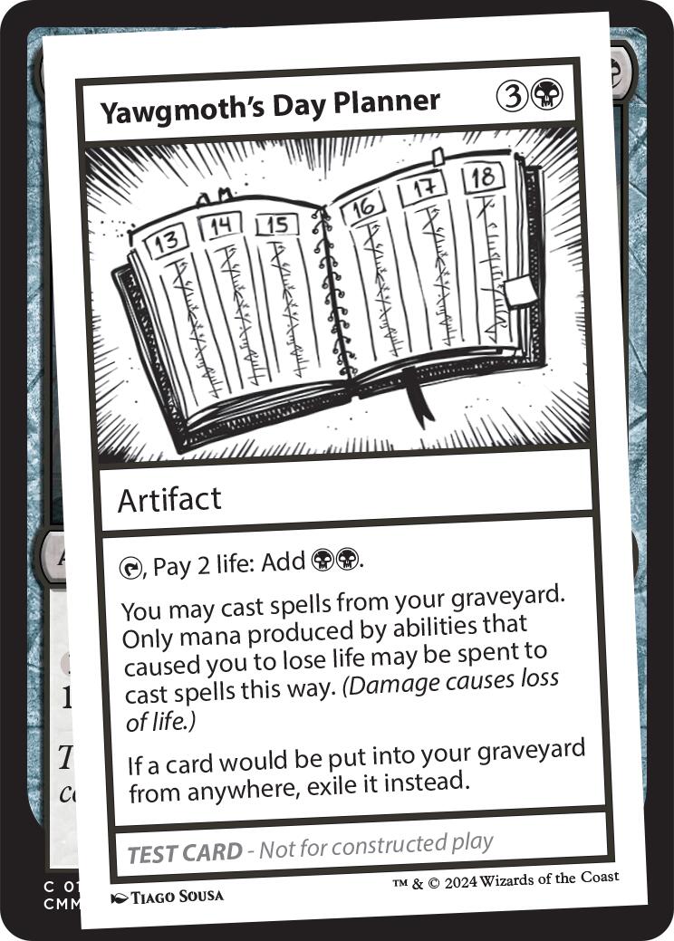 Yawgmoth's Day Planner [MB2PC - N/A]
