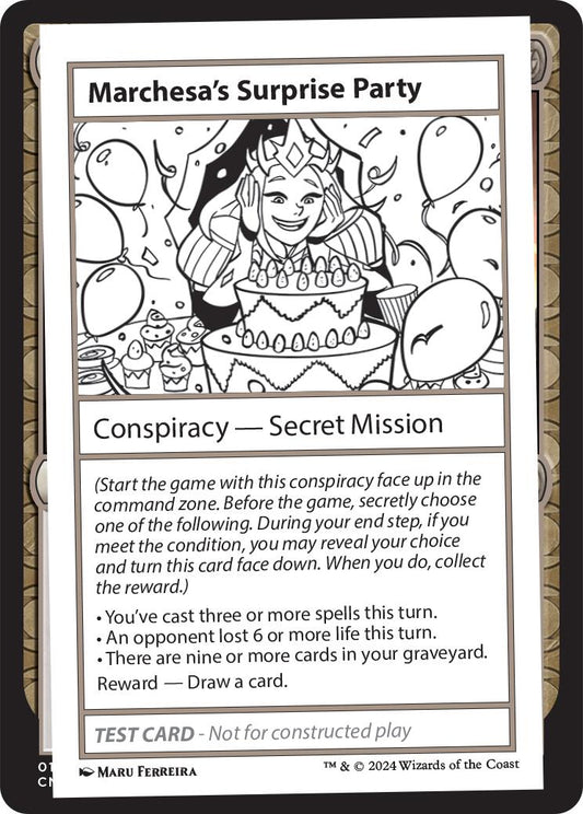 Marchesa's Surprise Party [MB2PC - N/A]