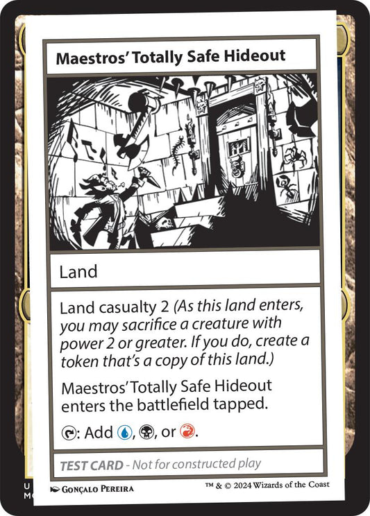 Maestros' Totally Safe Hideout [MB2PC - N/A]