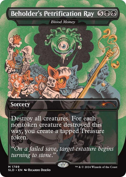 Beholder's Petrification Ray - Blood Money [SLD - 1789]