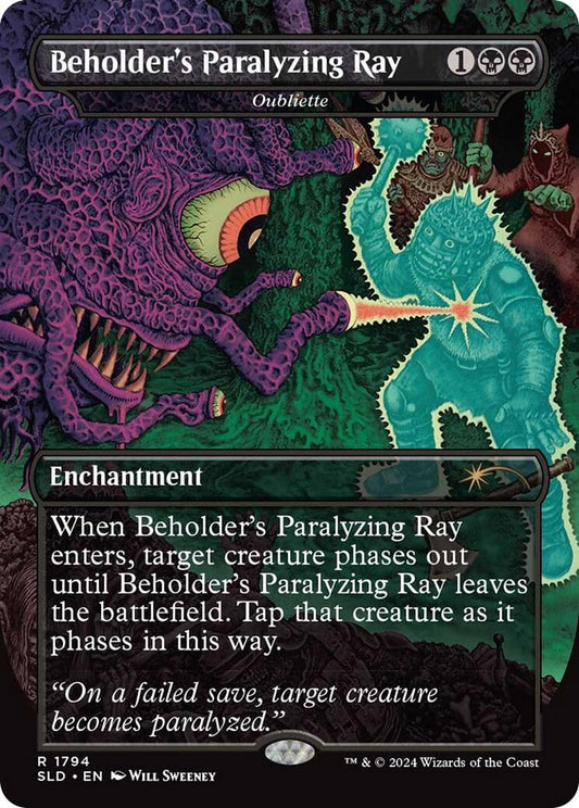 Beholder's Paralyzing Ray - Oubliette [SLD - 1794]