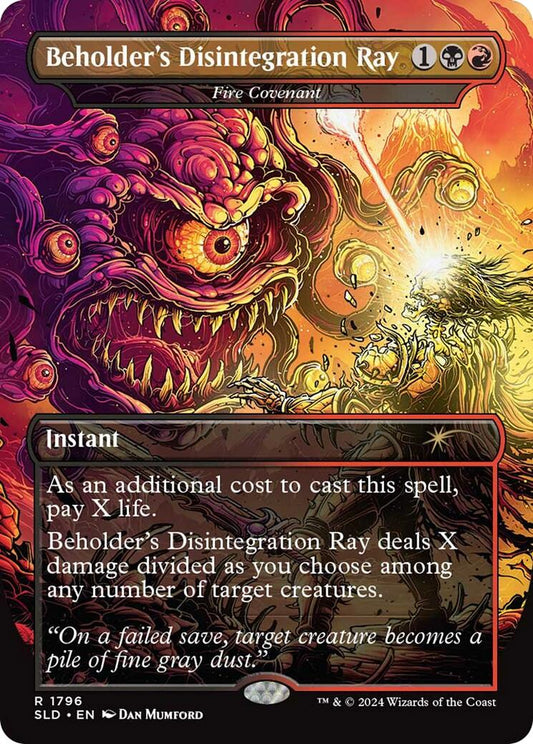 Beholder's Disintegration Ray - Fire Covenant [SLD - 1796]