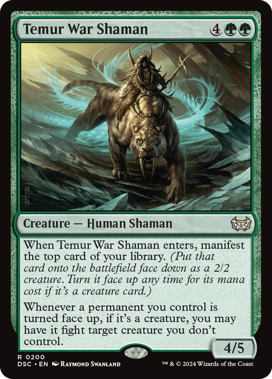 Temur War Shaman [DSC - 200]