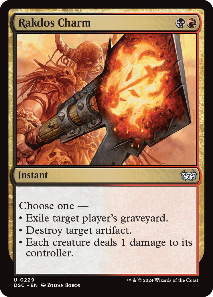 Rakdos Charm [DSC - 229]