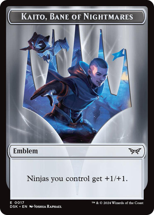 Emblem - Kaito, Bane of Nightmares // Gremlin Double-Sided Token