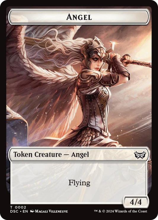 Angel // Glimmer Double-Sided Token