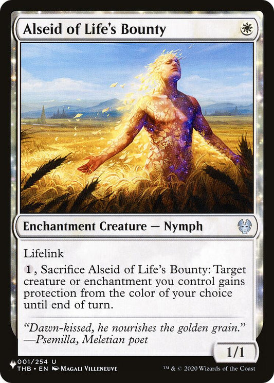 Alseid of Life's Bounty [LIST - 1]