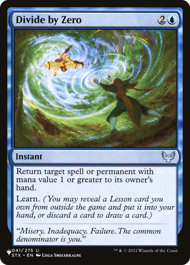 Divide by Zero [LIST - 041/275]
