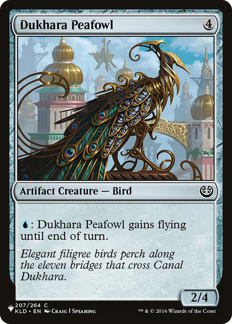 Dukhara Peafowl [LIST - 207/264]