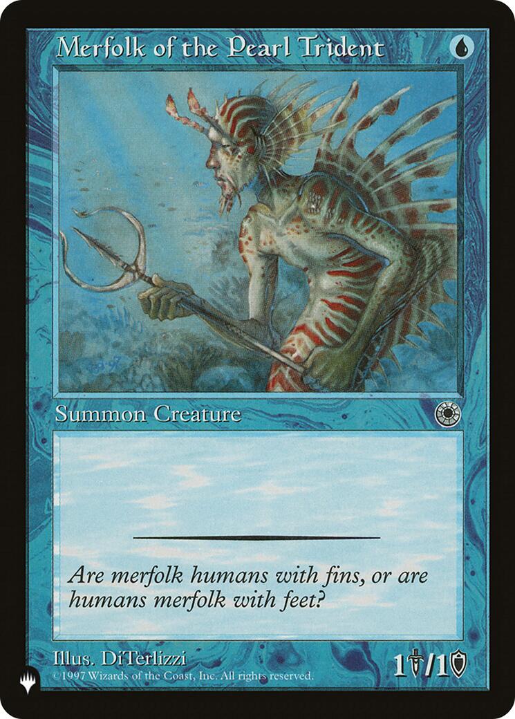 Merfolk of the Pearl Trident [LIST]