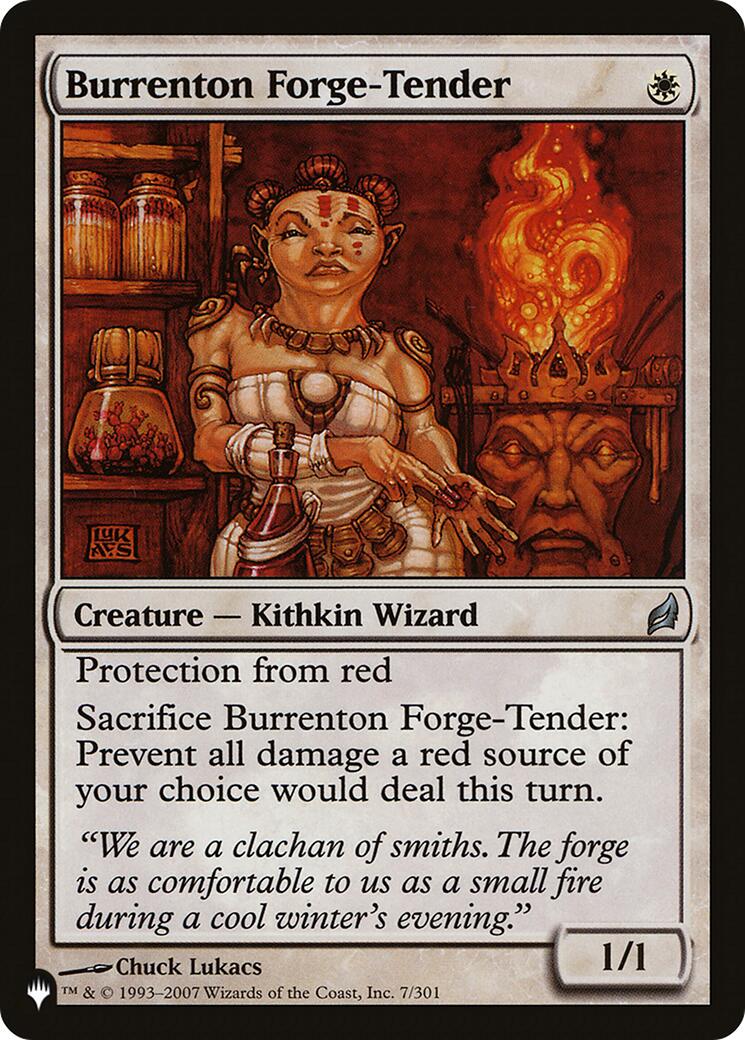 Burrenton Forge-Tender [LIST - 7/301]