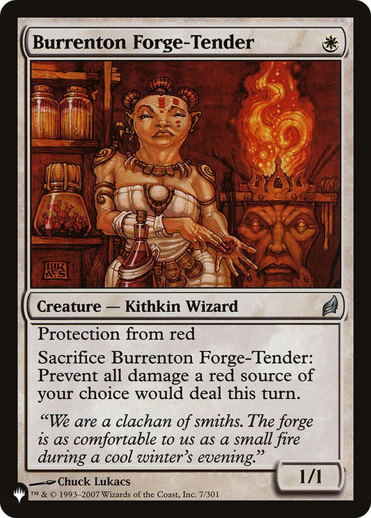 Burrenton Forge-Tender [LIST - 7/301]