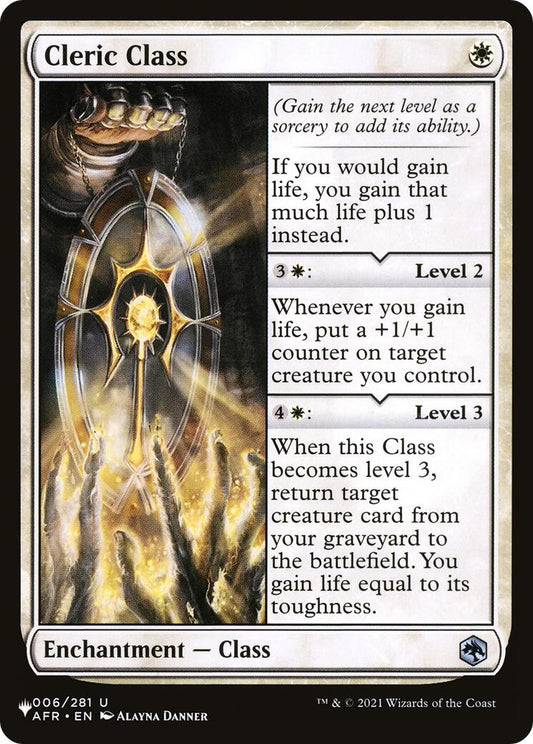 Cleric Class [LIST - 006/281]