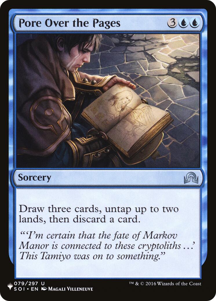 Pore Over the Pages [LIST - 079/297]