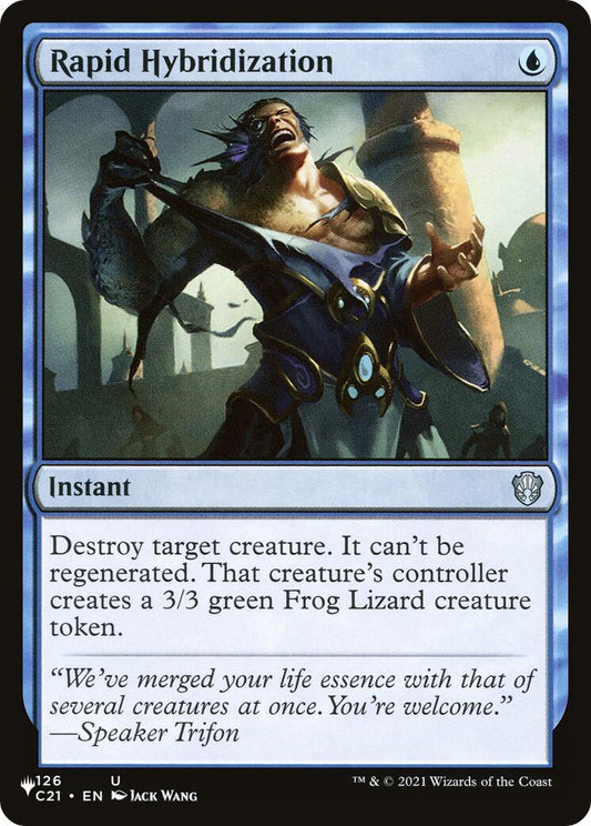 Rapid Hybridization [LIST - 126/081]