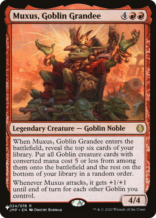 Muxus, Goblin Grandee [LIST - 024/078]