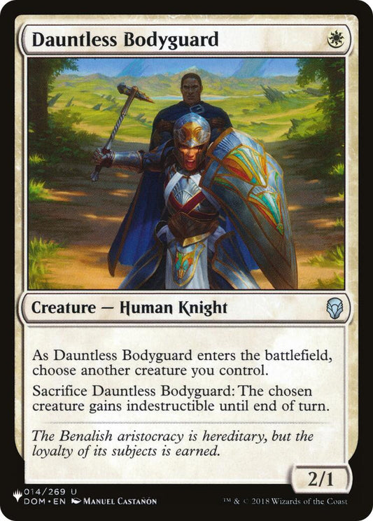 Dauntless Bodyguard [LIST - 014/269]