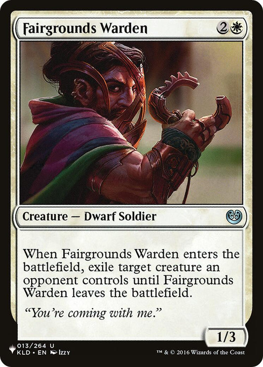 Fairgrounds Warden [LIST - 013/264]