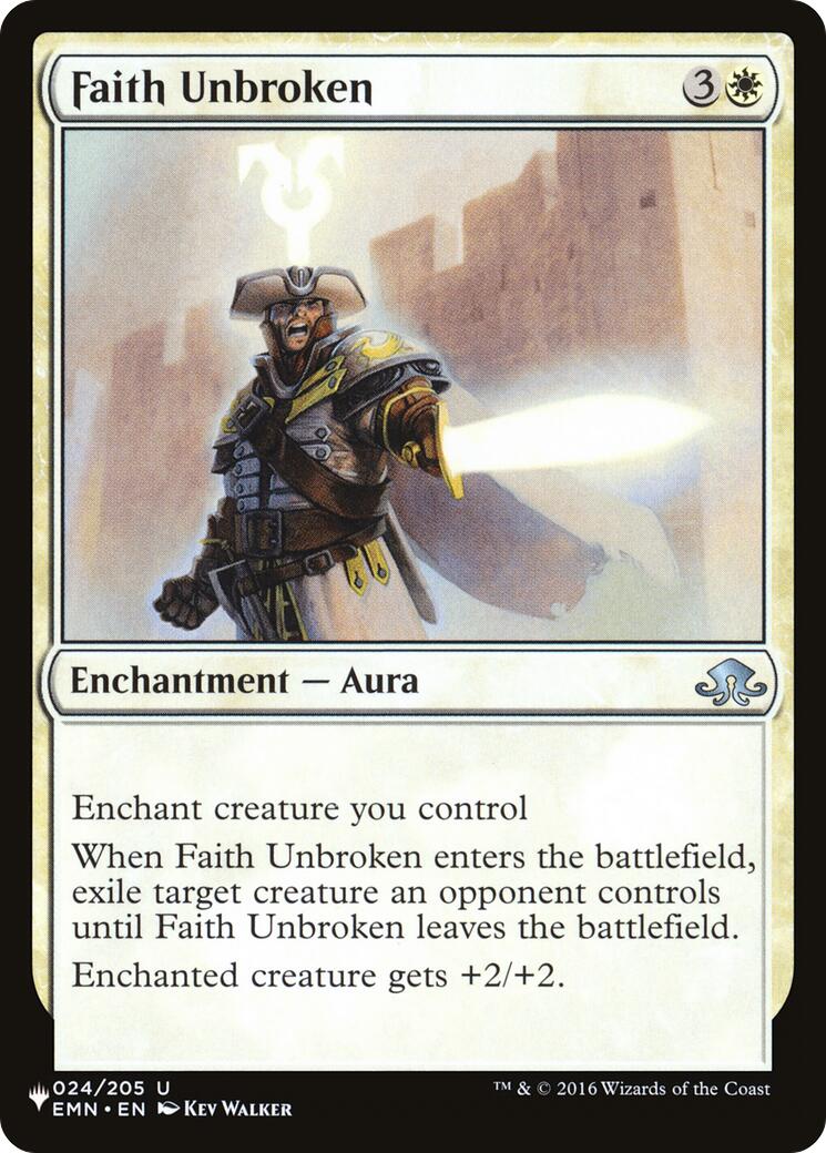 Faith Unbroken [LIST - 024/205]
