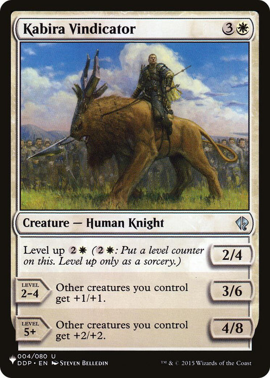 Kabira Vindicator [LIST - 004/080]
